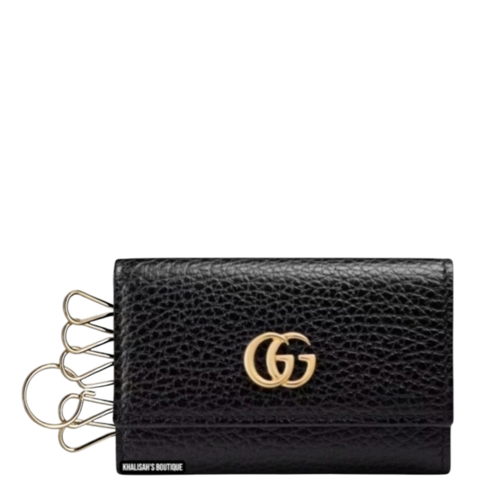 Authentic Gucci GG Marmont Leather Key Case comes with Tags & Booklet!